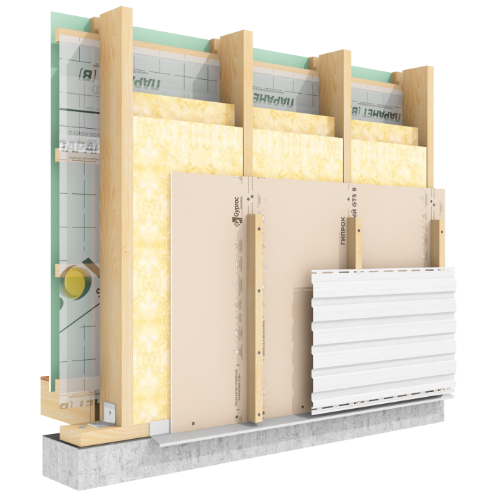 ГСП Гипрок GTS-9 Ветрозащитный ПрК 2500 × 1200 × 9,5 мм от ...